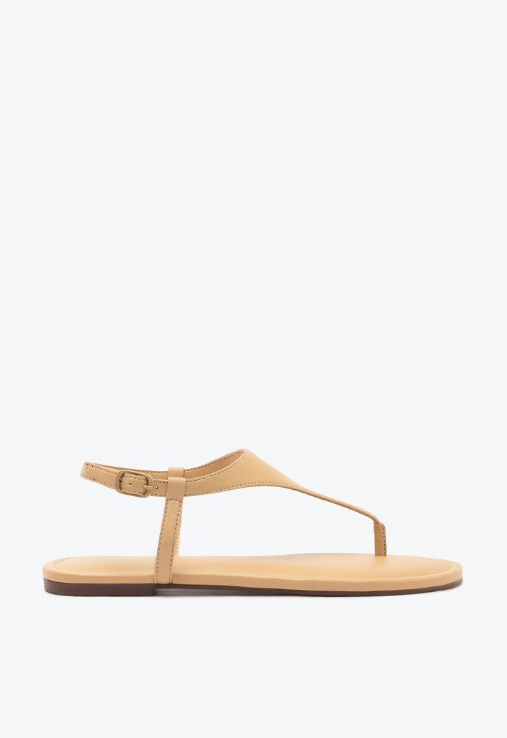 Sandália Rasteira Básica Amarela