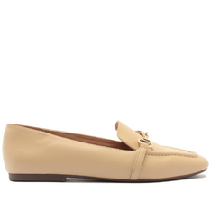 Mocassim Bridão Monocolor Bege
