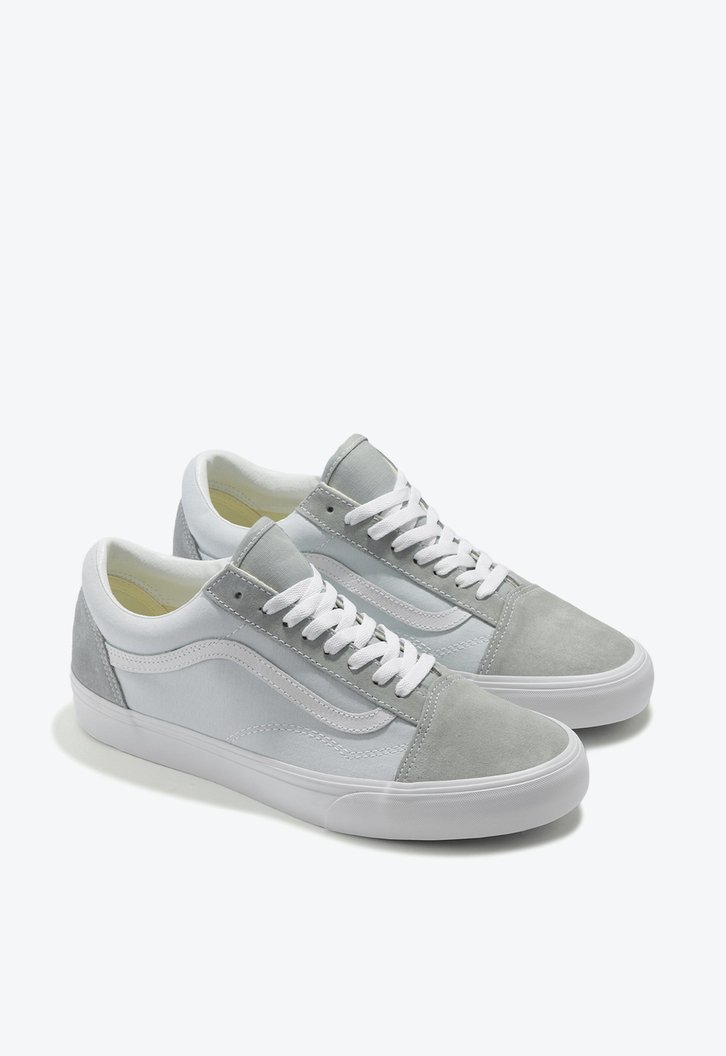Tênis Old Skool Canvas Suede Block Gray