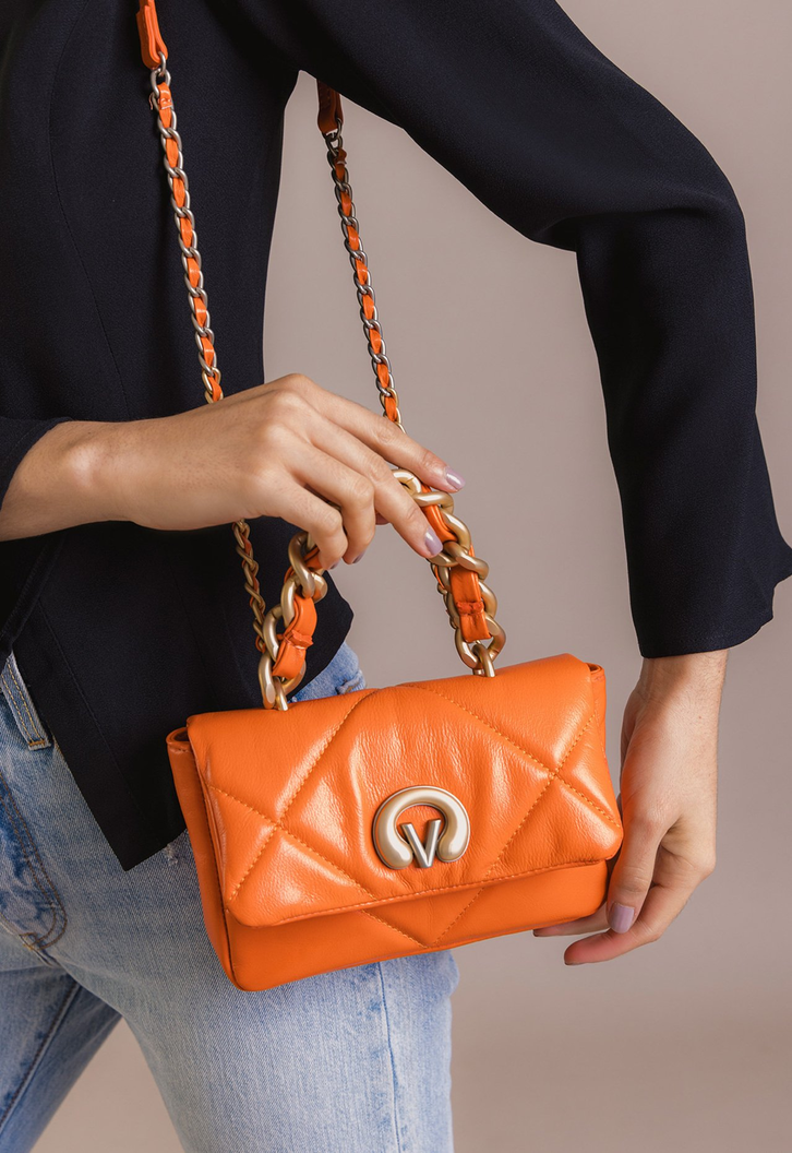 Bolsa Tiracolo Laranja Vicenza Susan Pequena | ZZ MALL