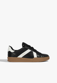 Tênis Branco E Preto Schutz Couro | ZZ MALL
