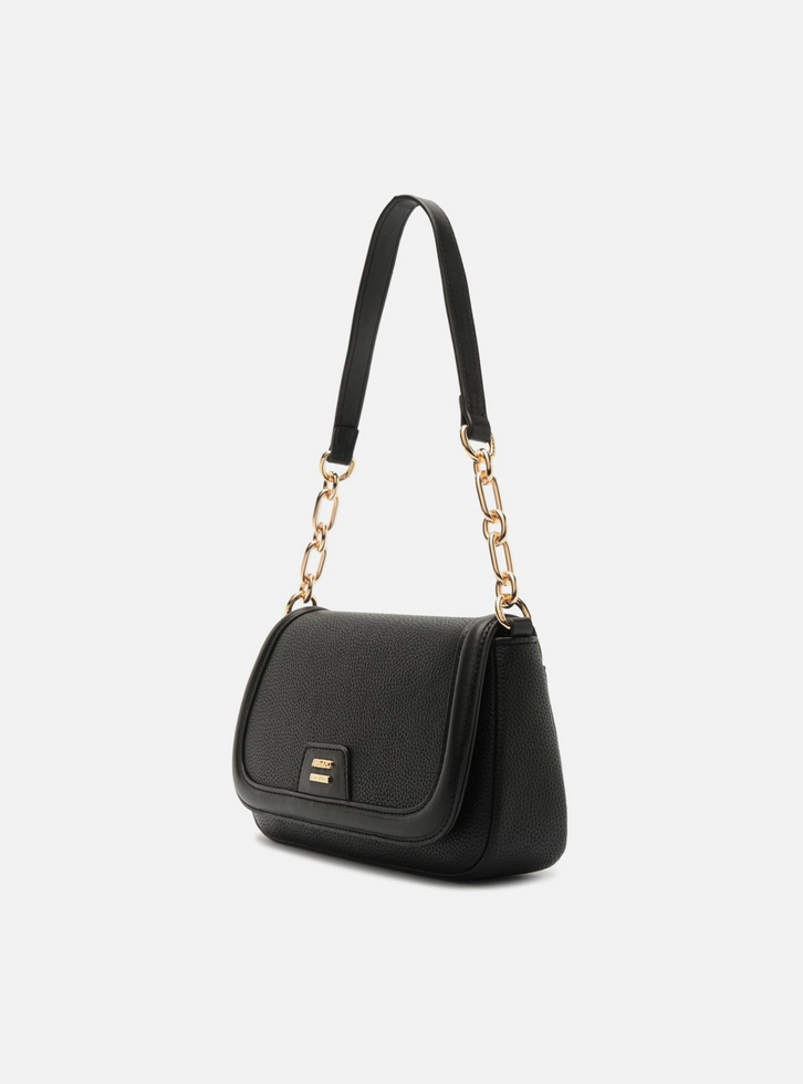 Bolsa Shoulder Preta Média | ZZ MALL