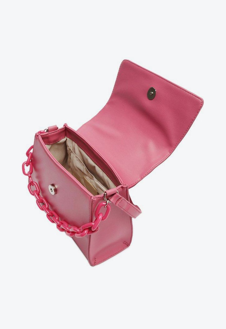 Bolsa Tiracolo Rosa Anacapri Mônaco Média