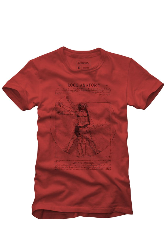 Camiseta Bordô Reserva Rocky Anatomy