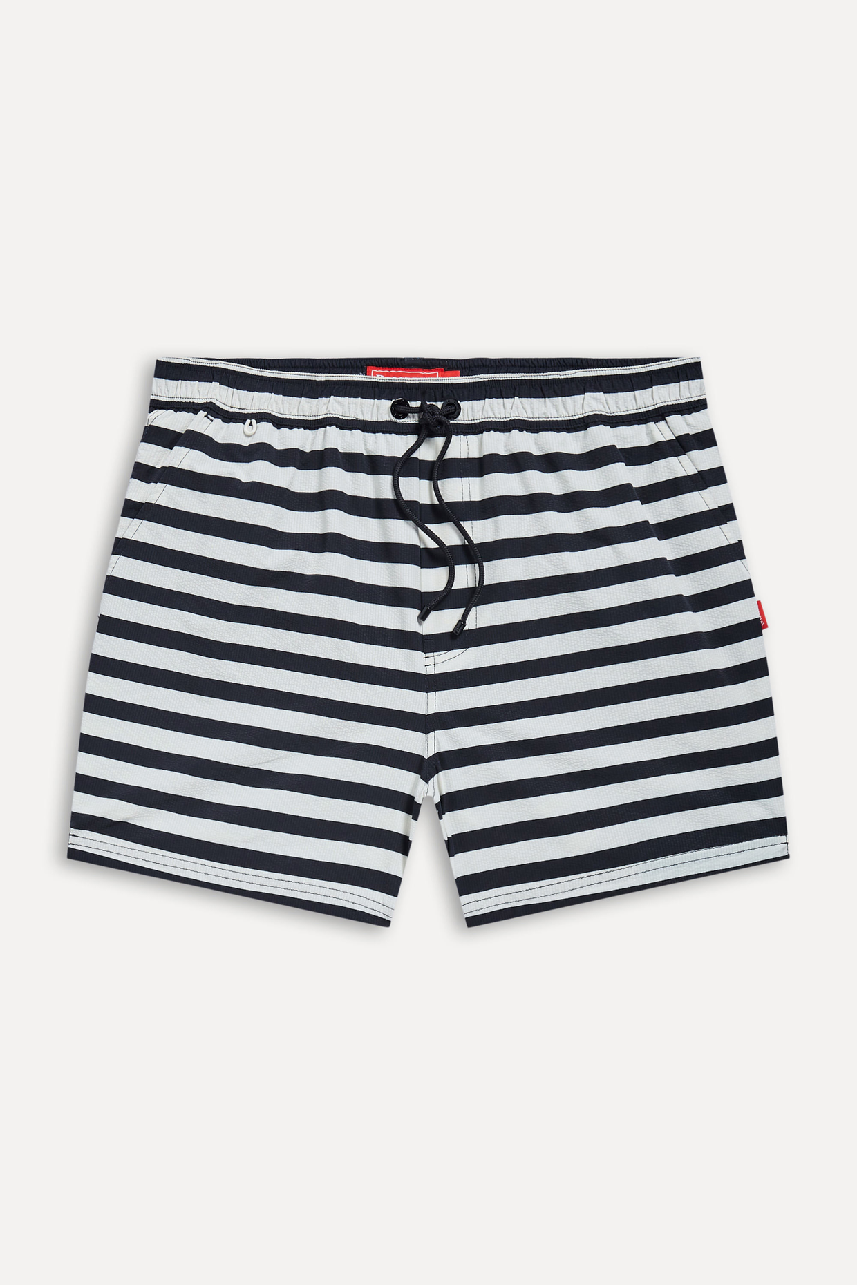 Short Preto Reserva Praia Listrado Speedy | ZZ MALL