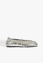 Sapatilha Ballerina Lola Prata