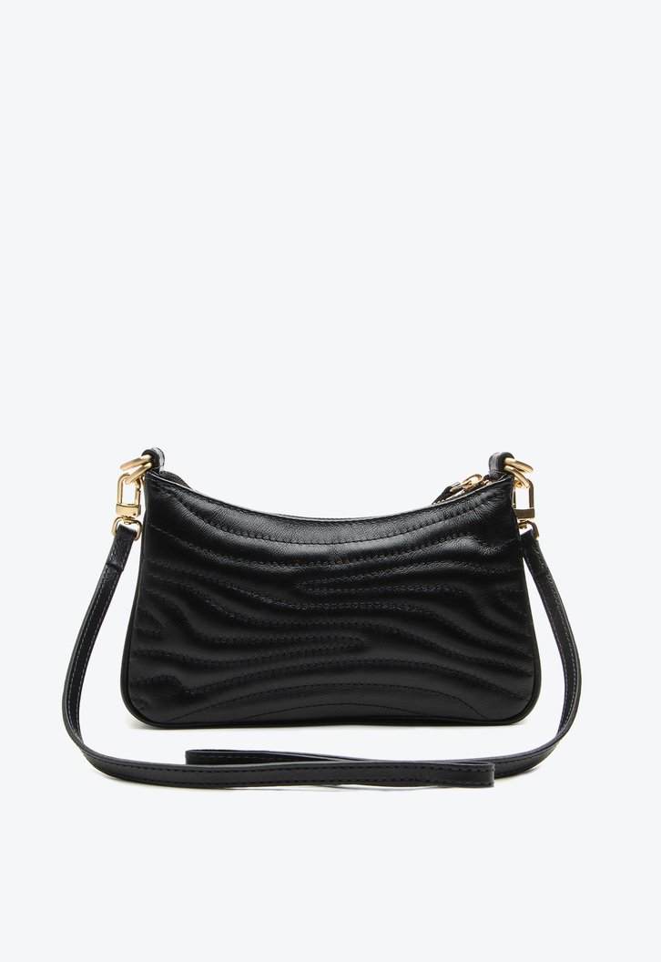 Bolsa Tiracolo Preta Vicenza Sophia Pequena