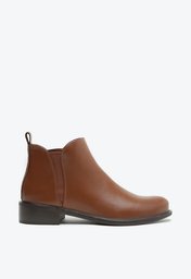 Bota Marrom Anacapri Cano Baixo Basic