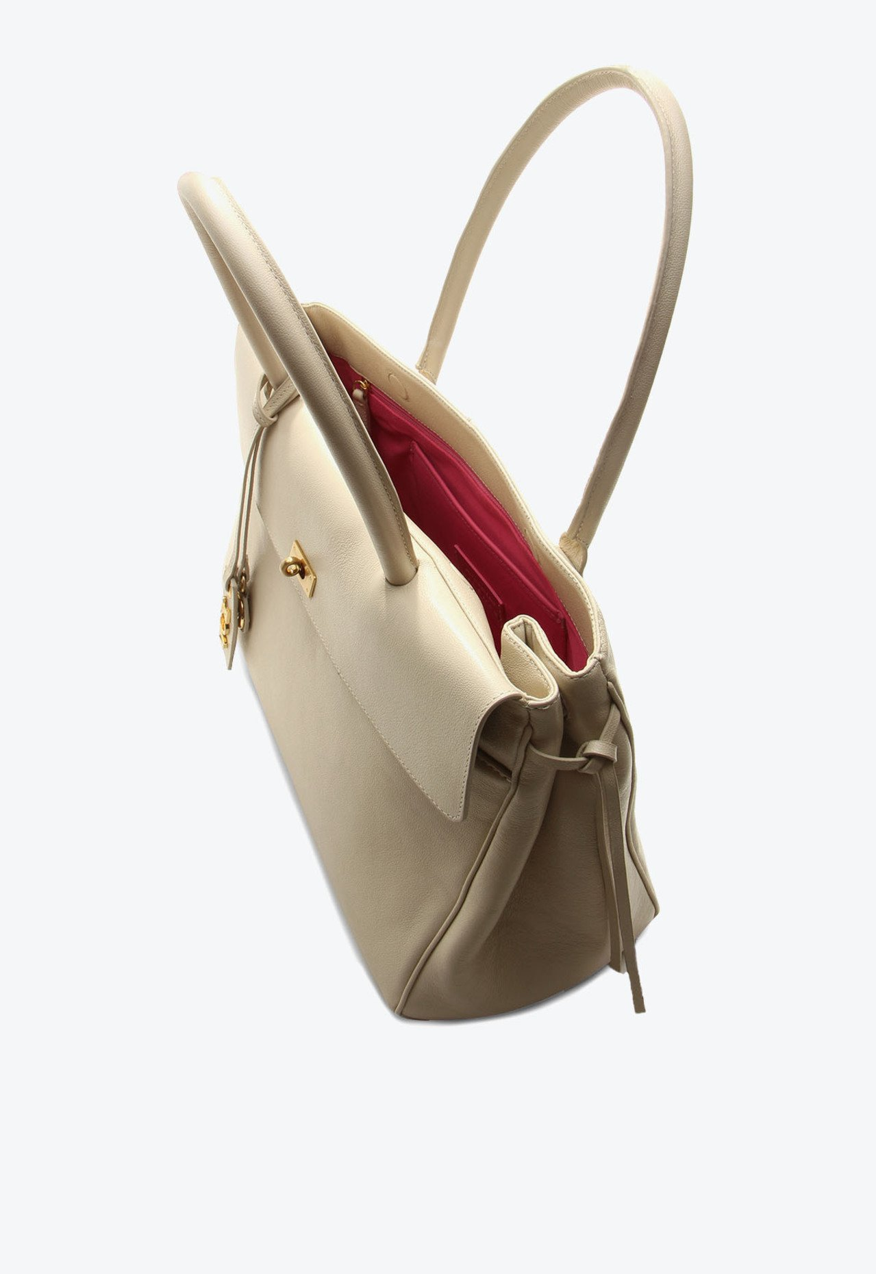 Bolsa Tote Bethany Grande Bege | ZZ MALL