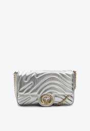 Bolsa Tiracolo Prata Vicenza Lily Média