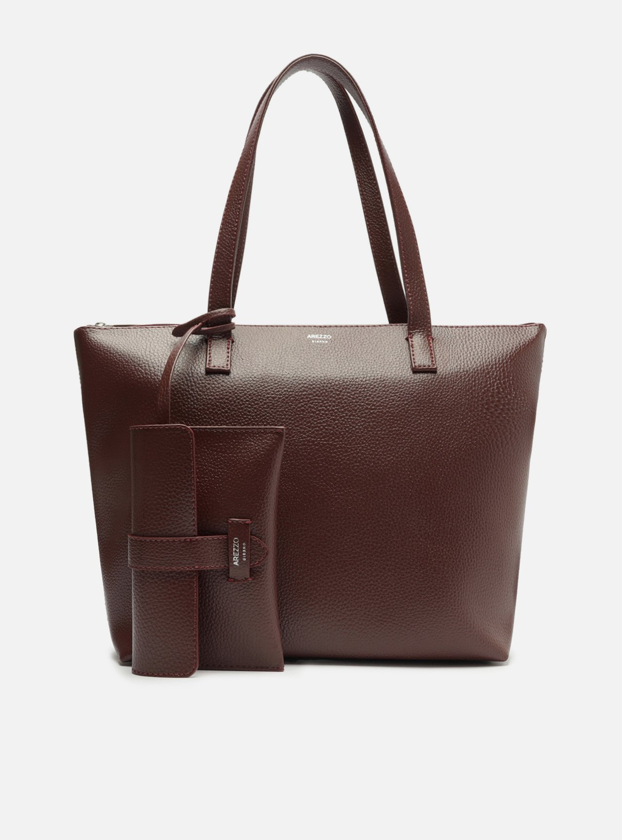 Bolsa Arezzo Shopping Vinho Mercato Grande Bolsa Arezzo Shopping Vinho Mercato Grande