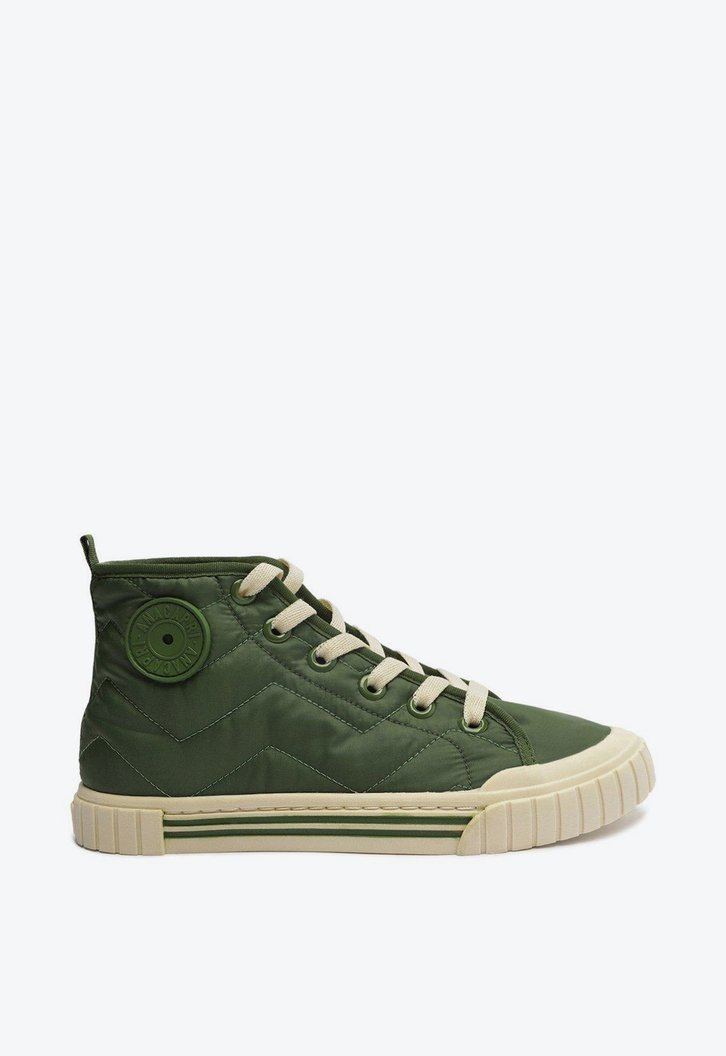 Tênis Cano Alto Verde Alê Nylon