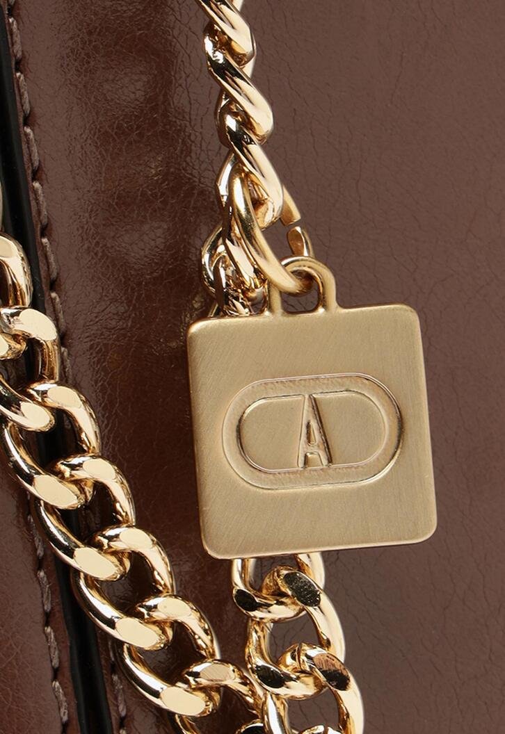 Bolsa Tote Média Madri Chaveiro Marrom