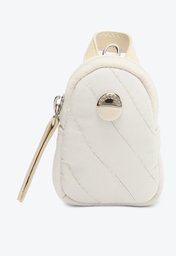 Mini Carteira Crossbody Branca Anacapri Alça Removível