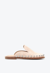 Mule Clog Cora Rosa Camurça