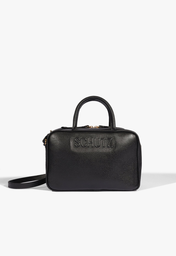Bolsa Tote Preta Schutz Ivvy Média Couro