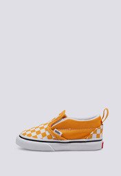 Tênis Slip-On V Infantil Checkerboard Golden Glow