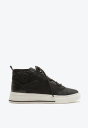 Tênis Preto Anacapri Cano Alto Sporty Cool