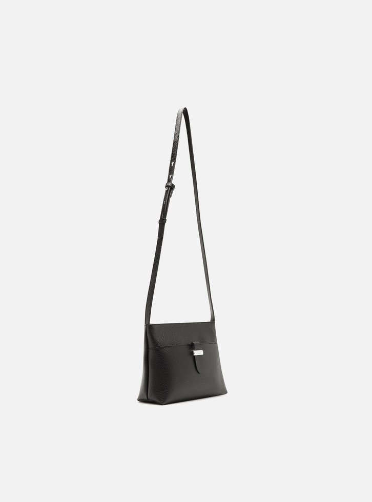Bolsa Tiracolo Preta Toscana Pequena