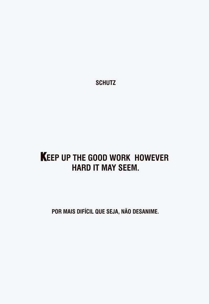 Letra Schutz K - Special A to Z