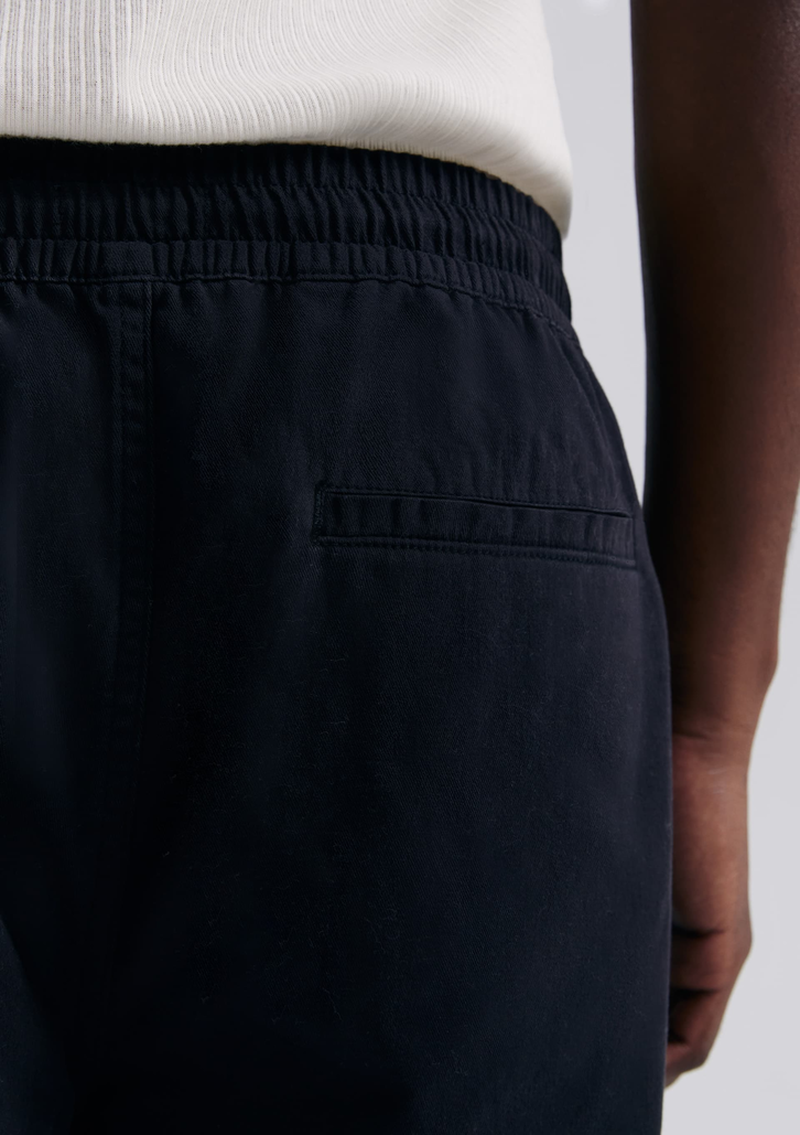 Shorts Preto Hering Masculino De Sarja