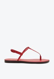 Sandália Slim Monocolor Vermelha
