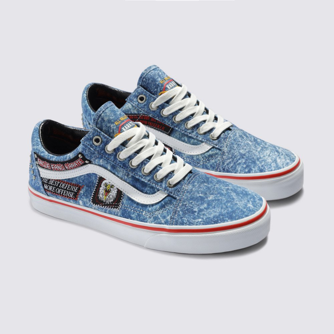 Tênis Old Skool Vans X Cobra Kai Multi True White | ZZ MALL
