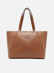 Bolsa Shopping Marrom Arezzo Ligia Grande