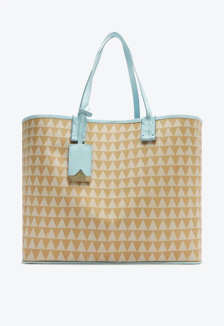 Bolsa Shopping Bege Schutz Lona