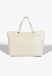 Bolsa Shopping Couro Betsy Branca