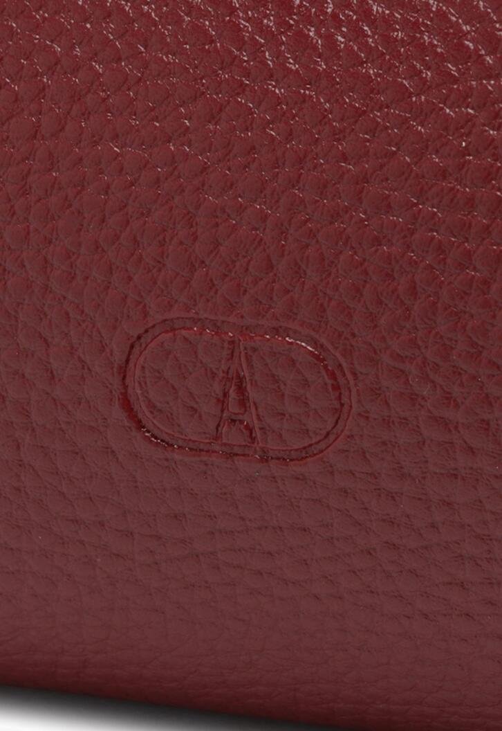 Bolsa Tiracolo Média Merlot Vermelha
