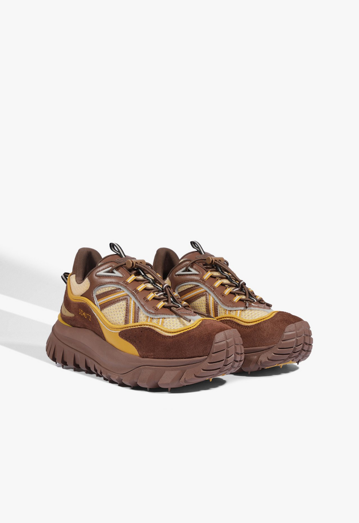Tênis Legacy 240 Marrom e Amarelo | ZZ MALL