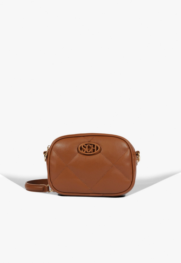 Bolsa Tiracolo Marina Pequena Marrom | ZZ MALL
