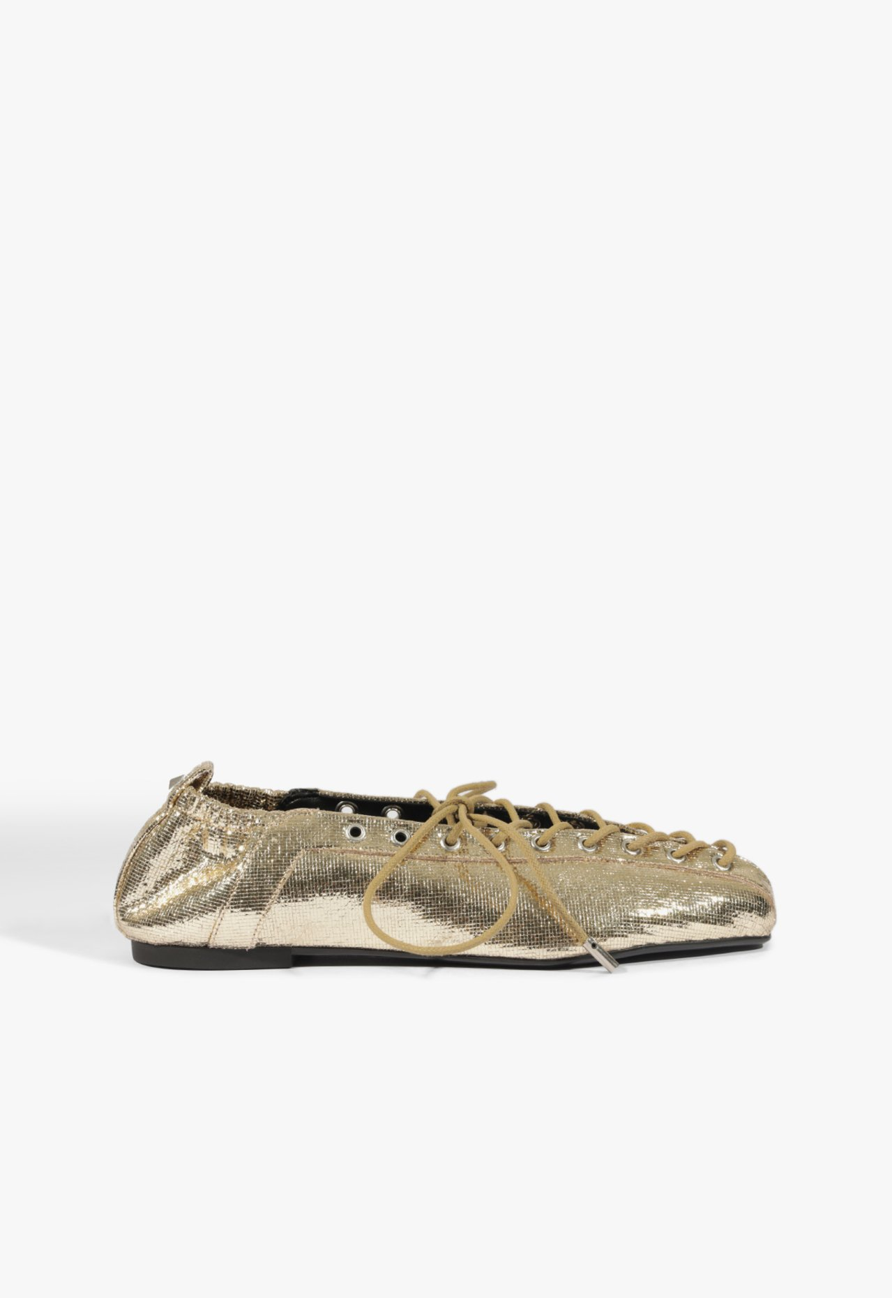 Sapatilha Ballerina Lola Dourada | ZZ MALL