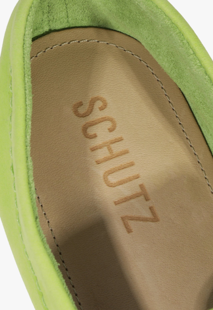Mocassim Nobuck Verde