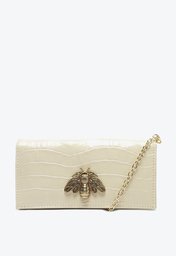 Bolsa Tiracolo Branca Schutz Believe Couro