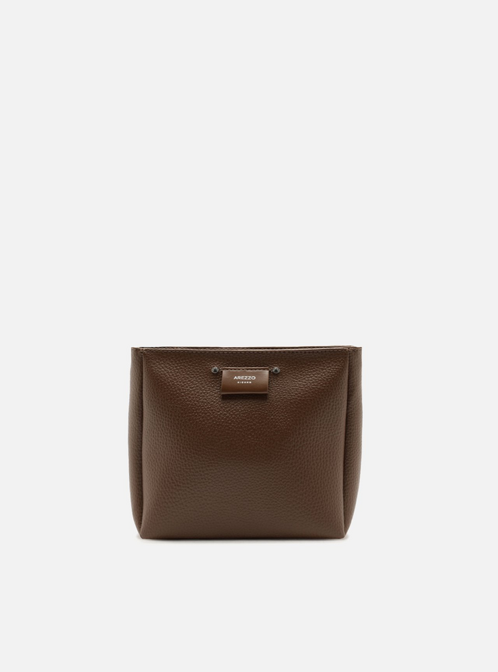 Bolsa Tiracolo Marrom Pequena