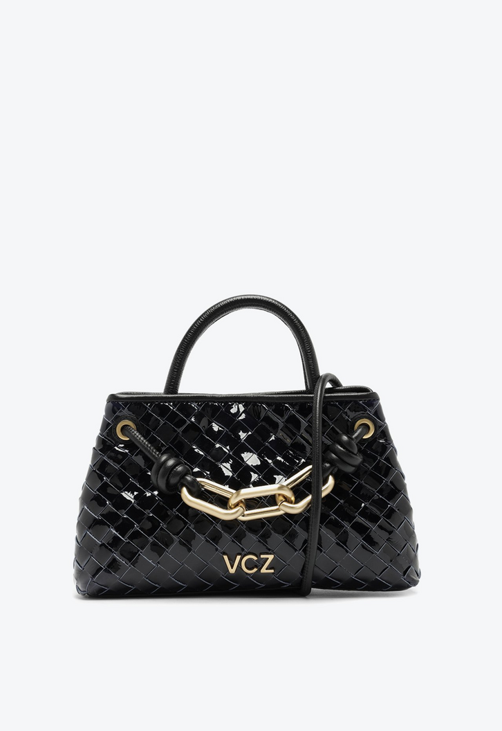 Bolsa Tote Mika Média Preto | ZZ MALL