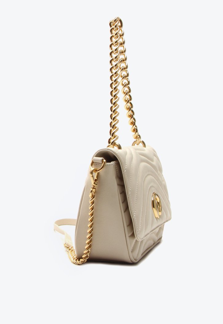 Bolsa Tiracolo Waves Pequena Bege