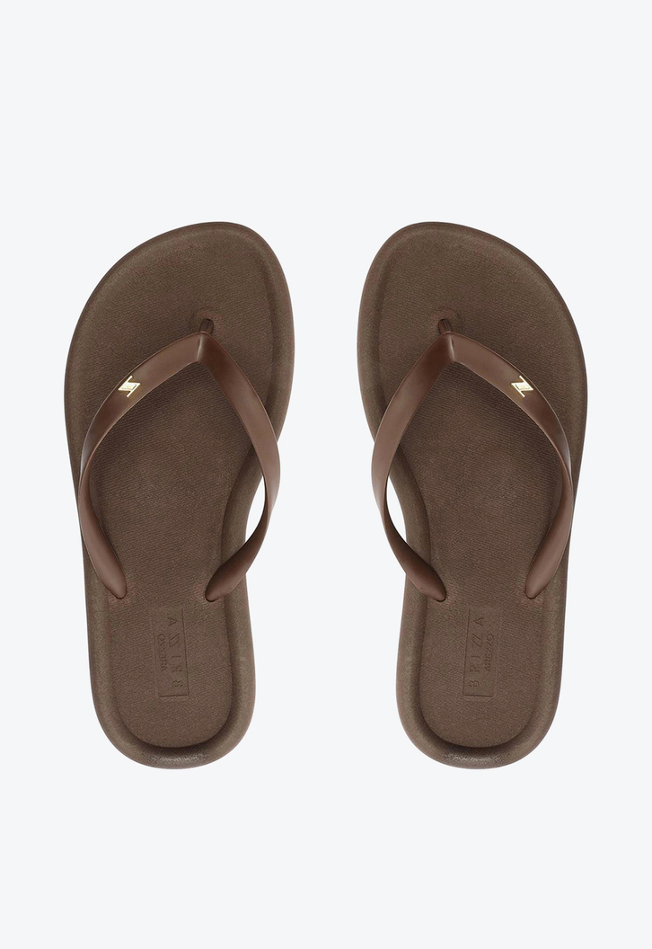 Chinelo De Dedo Marrom Bold Brizza