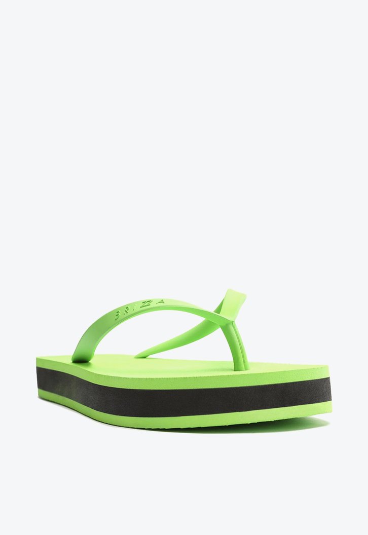 Chinelo De Dedo Verde Brizza