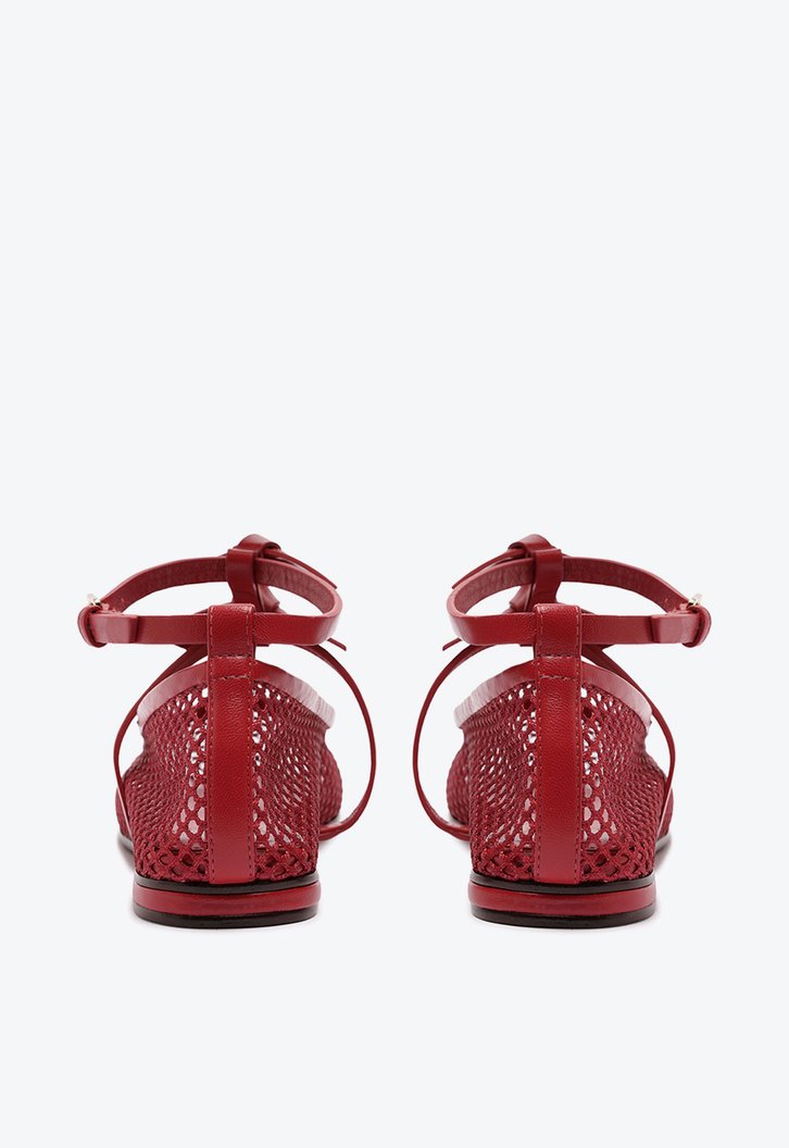 Slim Clarita Ballet Mesh Red