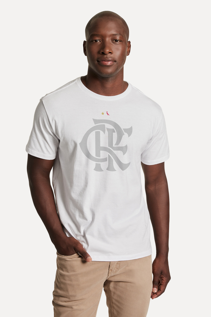 CAMISETA BRANCA RESERVA ESTAMPADA CRF 2.0
