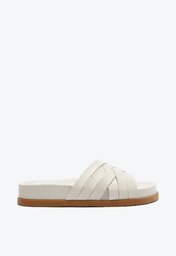 Chinelo Slide Branco Anacapri Entrelaçado