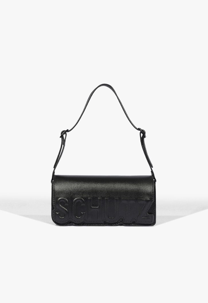 Bolsa On Preta Schutz Shoulder Fire Couro