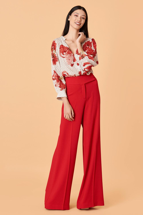 pantalona vermelha