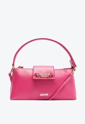 Bolsa Tiracolo Rosa Anacapri Baguete Classy Média