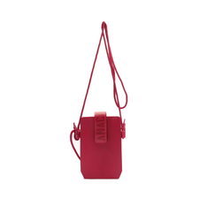 Crossbody Rosa Anacapri Plástico Retangular Pequena