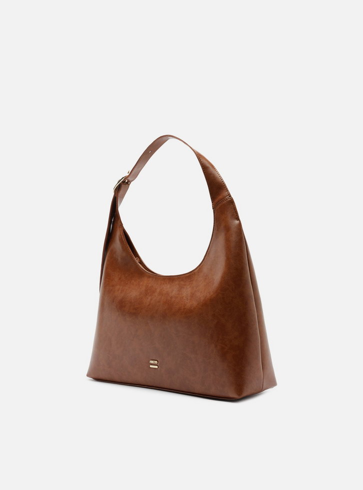 Bolsa Shoulder Marrom Média | ZZ MALL