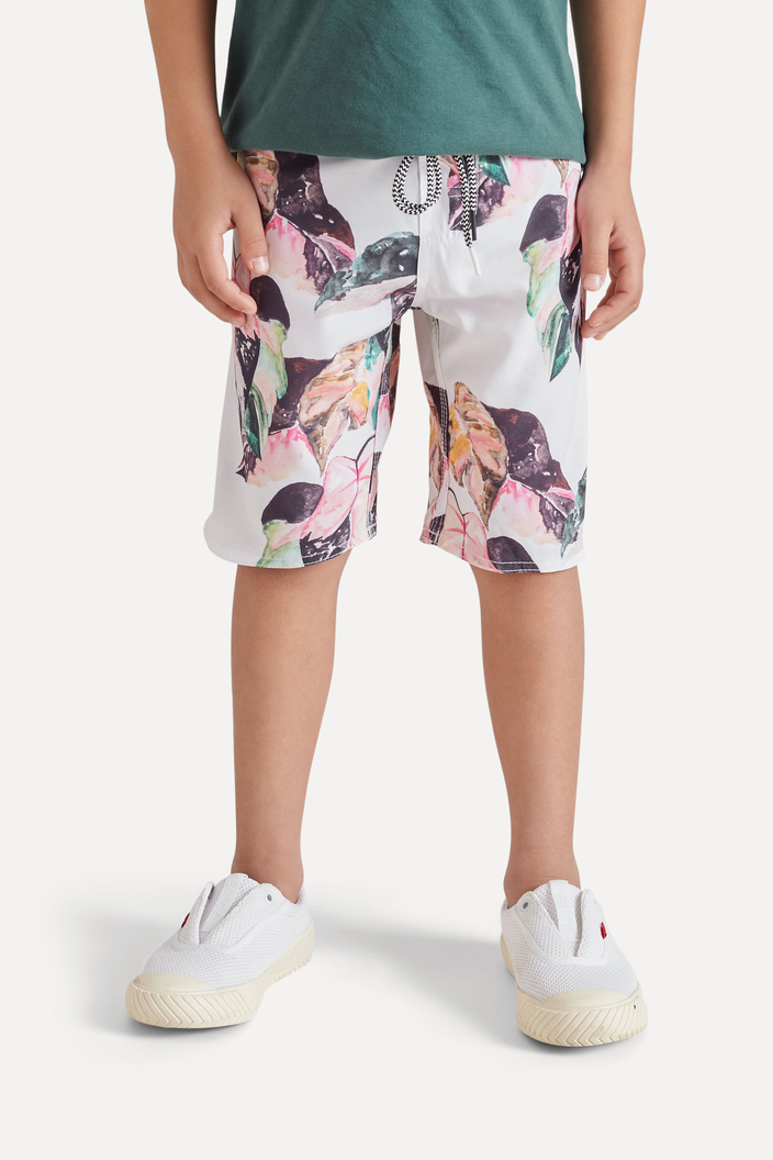 Bermuda Branco Reserva Mini Estampado Fantasia